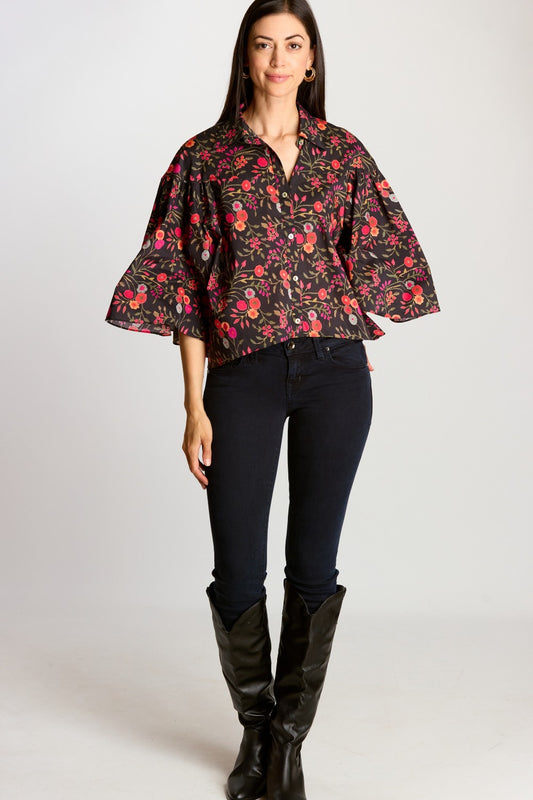 Black Multi Top
